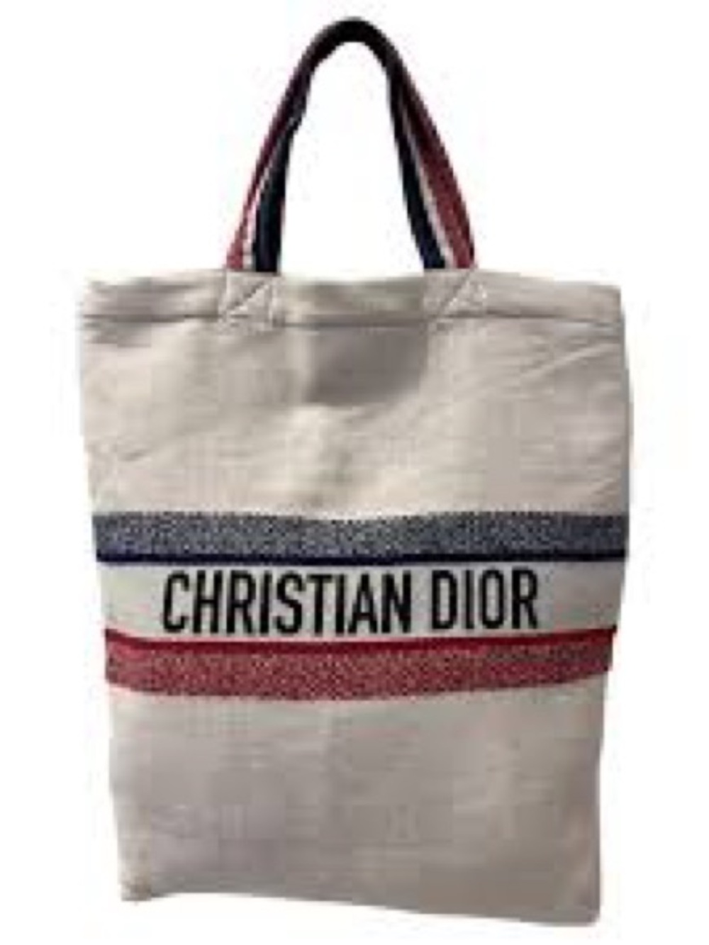 Christian Dior Olympic Paris Limited Edition Linen Tote New